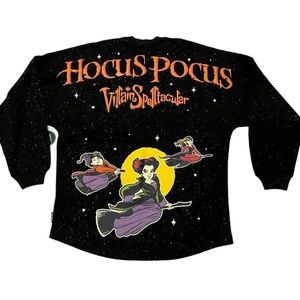 2023 Disney Parks Hocus Pocus Villain Spelltacular Halloween Jersey Large - NWT